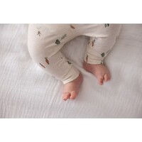 Feetje Broek AOP - Eat Your Veggies Offwhite melange