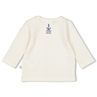 Feetje Longsleeve - Let's Sail Offwhite