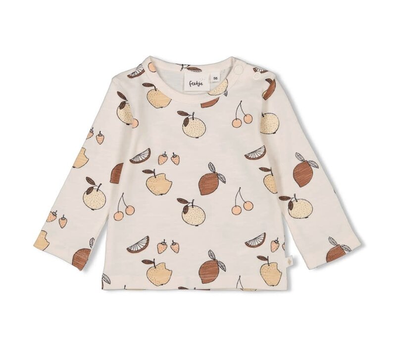 Feetje Longsleeve AOP - Cutie Fruity Offwhite