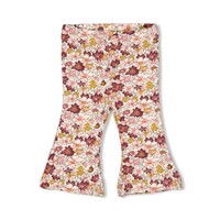 Feetje Flare broek AOP - Wild Flowers Roze