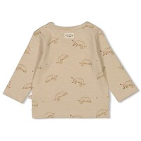 Feetje Longsleeve AOP - Chameleon Zand