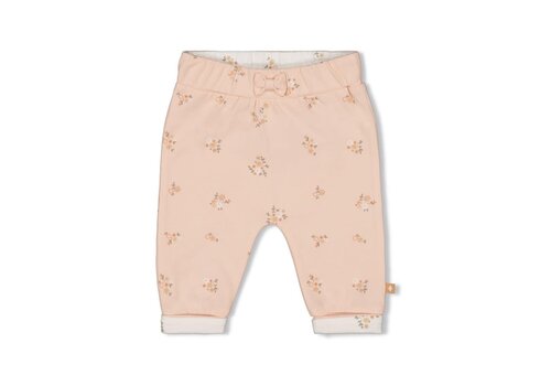 Feetje Feetje Broek AOP - Bloom With Love Roze