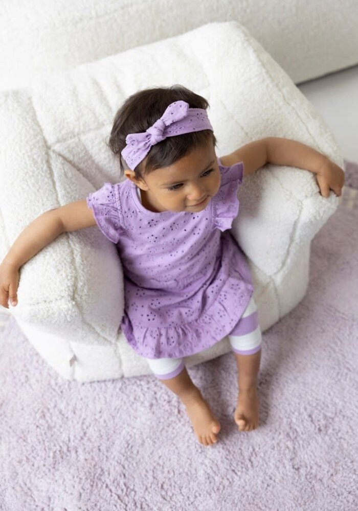 Feetje Legging streep - Splash Violet