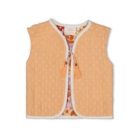 Jubel Gilet - Sunny Side Up Abrikoos