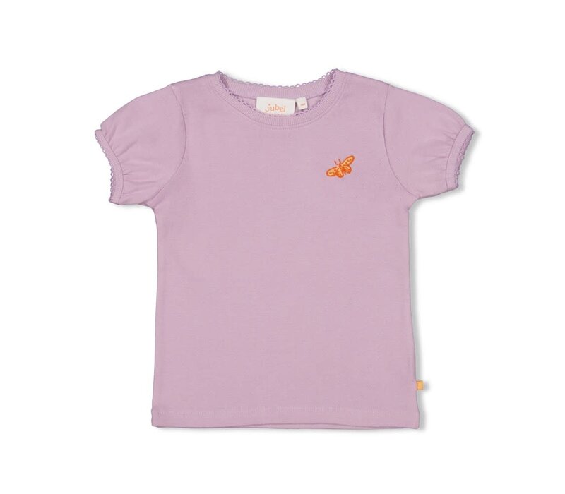 Jubel T-shirt - Sunny Side Up Lila