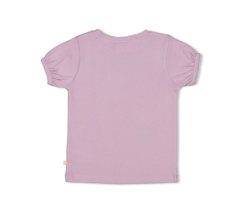 Jubel T-shirt - Sunny Side Up Lila