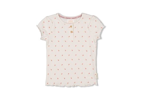 Jubel Jubel T-shirt AOP - Sunny Side Up Offwhite