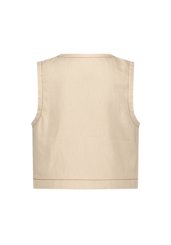 Bobbie The New Chapter gilet ecru