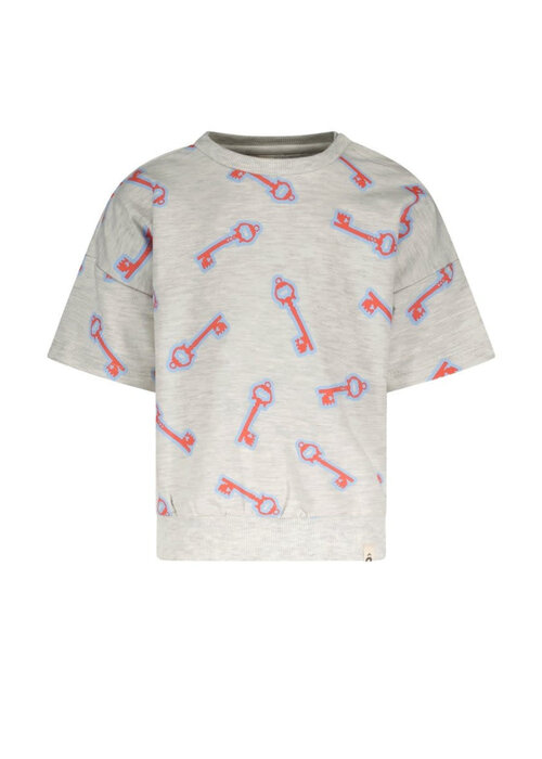 The New Chapter Lux The New Chapter sweater allover print grey