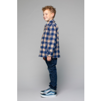 Moodstreet Boys Jacket Check Blue