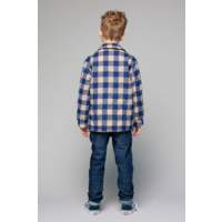 Moodstreet Boys Jacket Check Blue