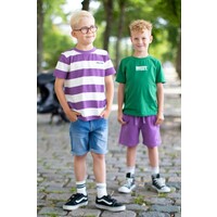 Moodstreet Boys sweat short Grape