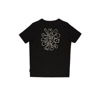 Moodstreet Boys t-shirt front + back print Black