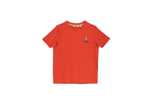 Moodstreet Moodstreet Boys t-shirt front + back print Red