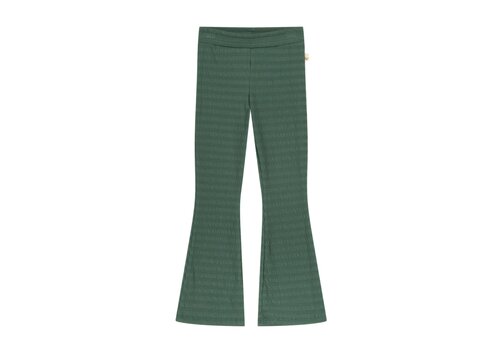 Moodstreet Moodstreet Girls flare pant structure Evergreen