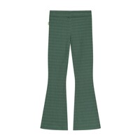 Moodstreet Girls flare pant structure Evergreen