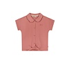 Moodstreet Girls blouse knot Dusty Rose