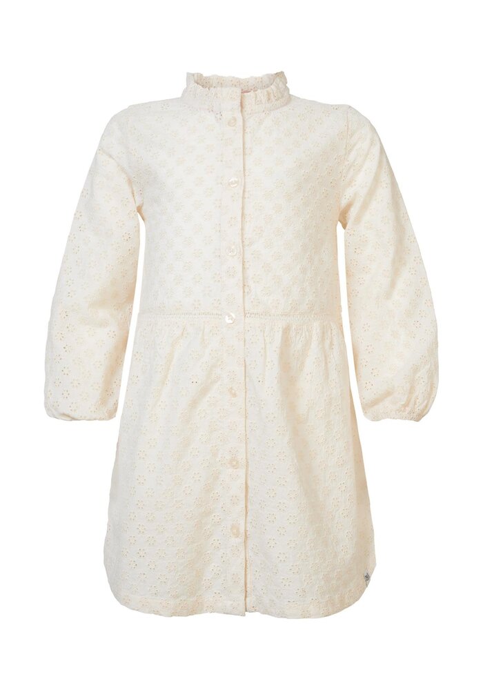 Noppies Girls Dress Enigma long sleeve Whitecap Gray