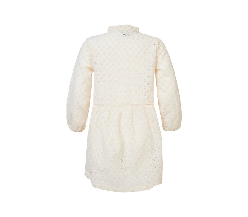 Noppies Girls Dress Enigma long sleeve Whitecap Gray