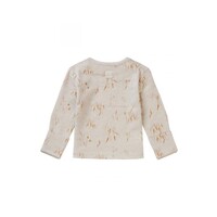 Noppies Unisex Tee Belfast long sleeve allover print Oatmeal