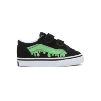 Vans Old Skool V GLOW SLIME BLACK/GREEN