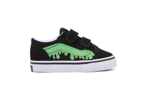 Vans Vans Old Skool V GLOW SLIME BLACK/GREEN