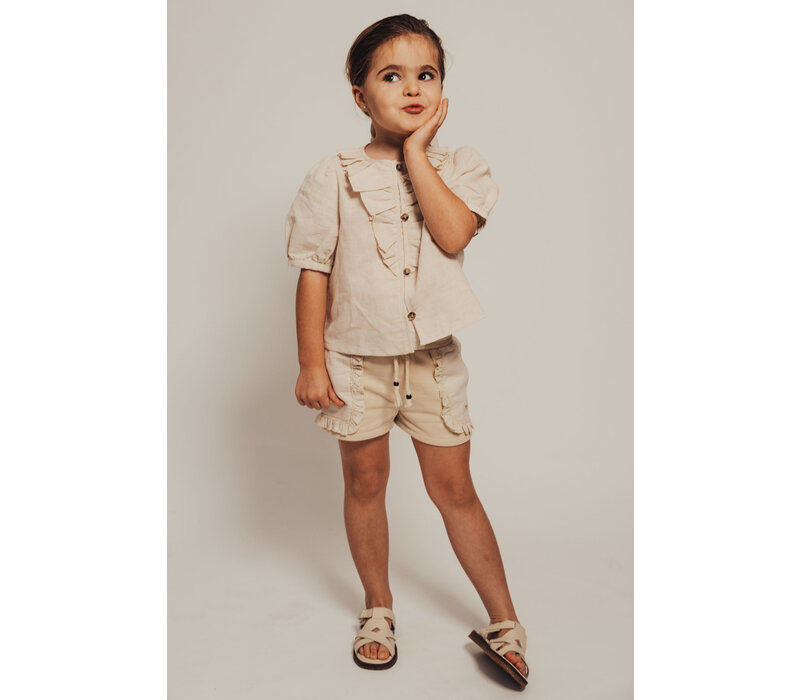 Baje Studio Albany blouse sand