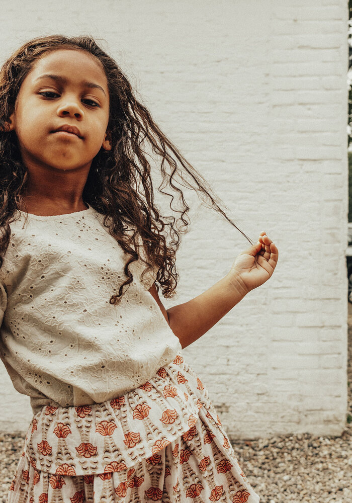 Baje Studio Beau shortsleeve white