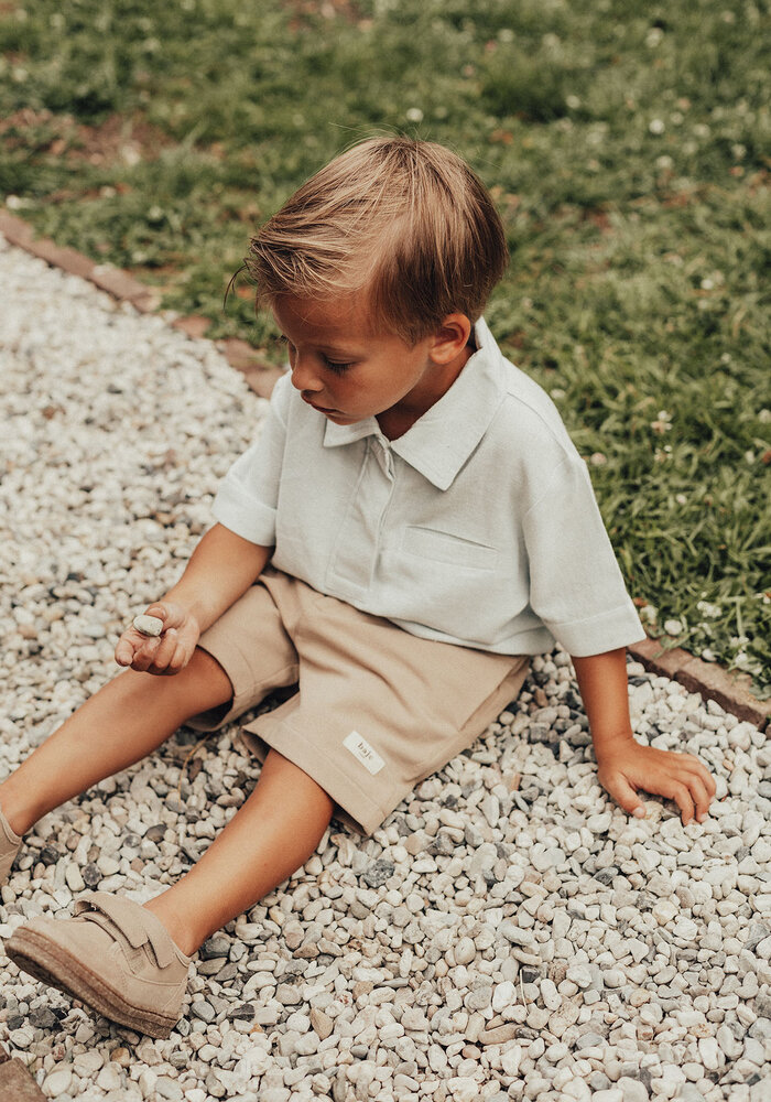 Baje Studio Lion shortsleeve baby blue