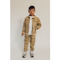 Baje Studio Marlow cargo jacket almond