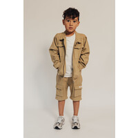 Baje Studio Marlow cargo jacket almond