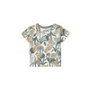 Noppies Noppies Boys Tee Banning short sleeve allover print Whitecap Gray