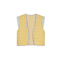 Moodstreet Girls revisersible gilet Yellow