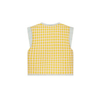 Moodstreet Girls revisersible gilet Yellow