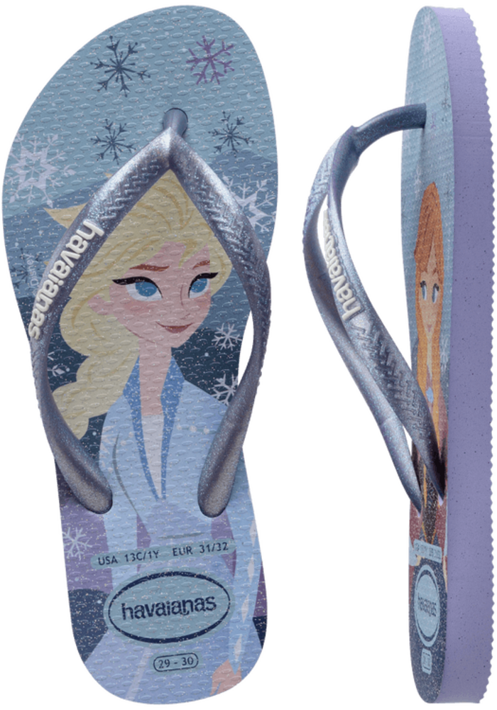 Havaianas KIDS SLIM PRINCESS LILAC BREEZE