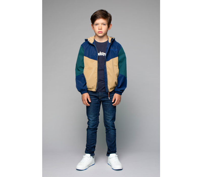 Moodstreet Boys Jacket Colourblock Navy