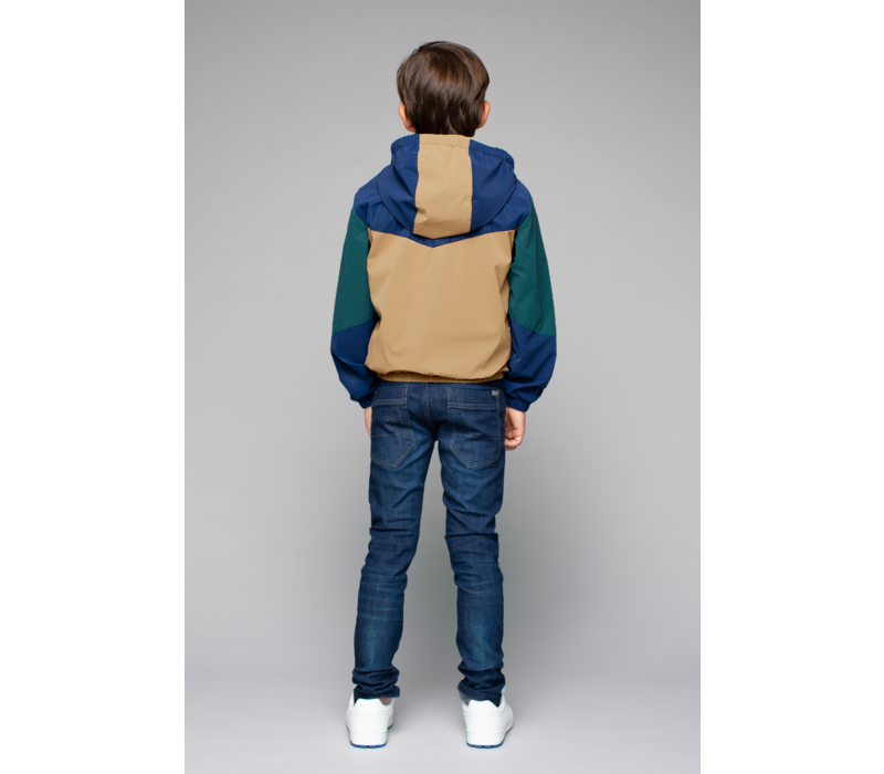 Moodstreet Boys Jacket Colourblock Navy