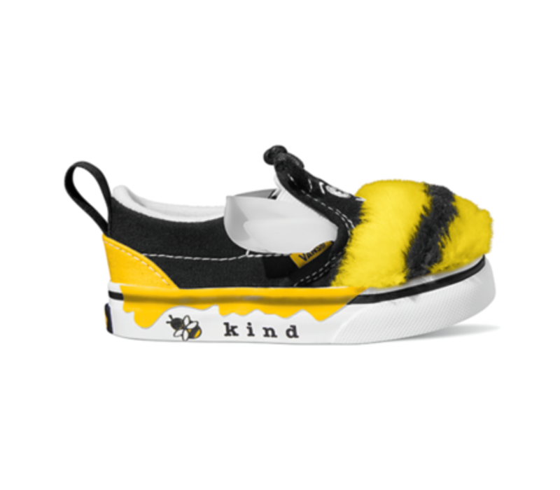 Vans Slip-On V Bee Bee BLACK/YELLOW