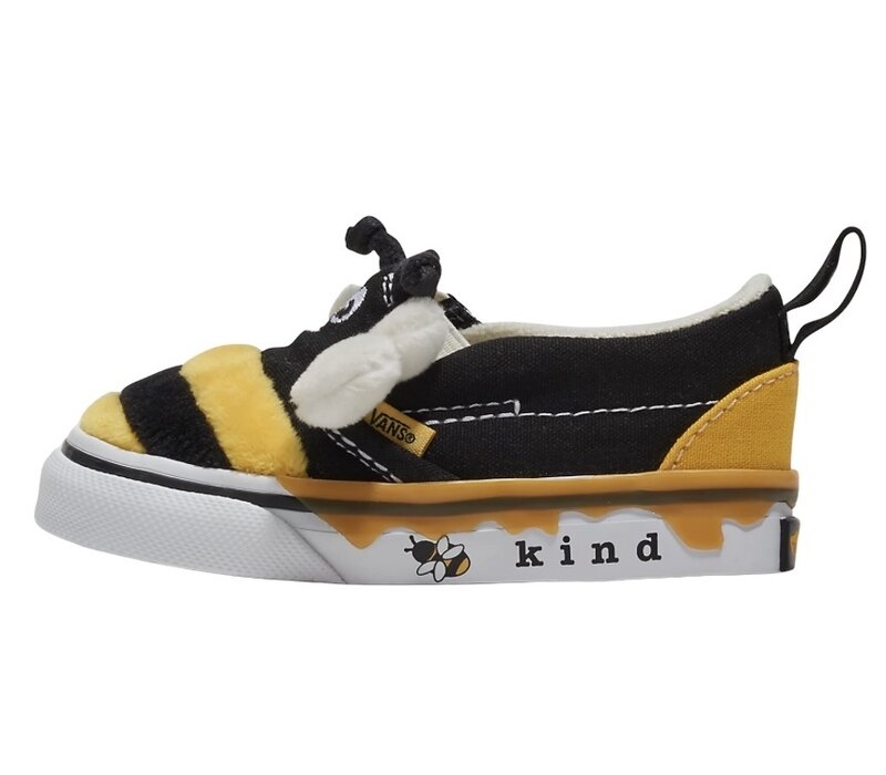 Vans Slip-On V Bee Bee BLACK/YELLOW