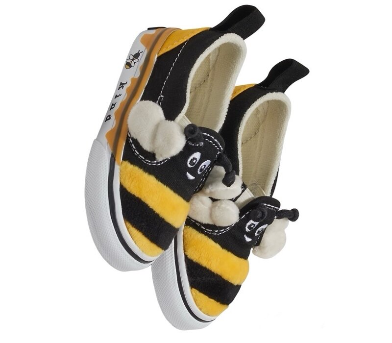 Vans Slip-On V Bee Bee BLACK/YELLOW