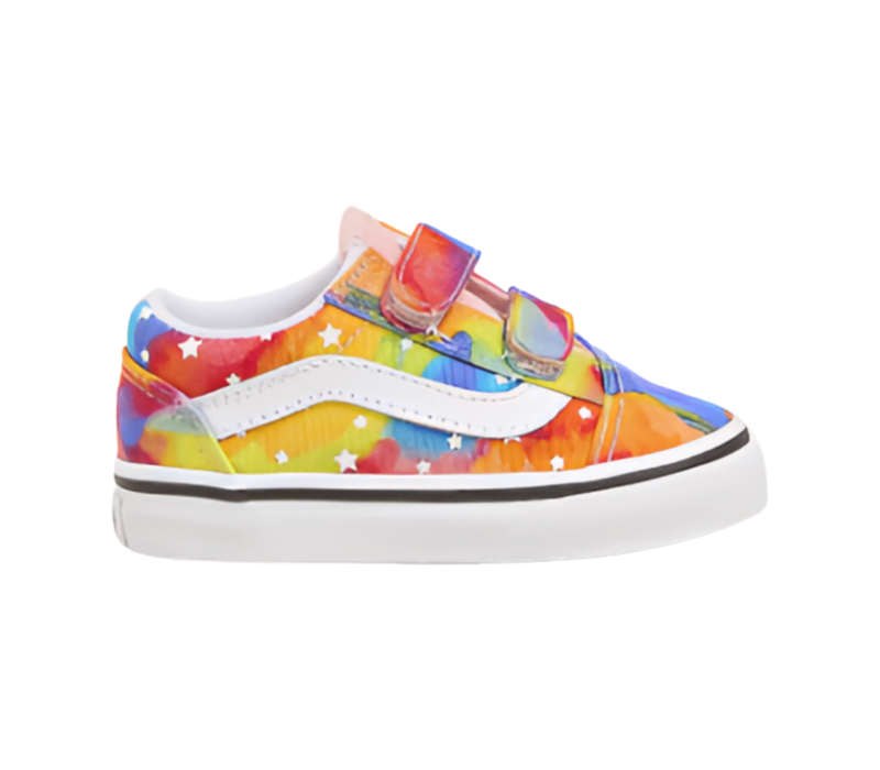 Vans Old Skool V RAINBOW GALAXY MULTI/TRUE WHITE