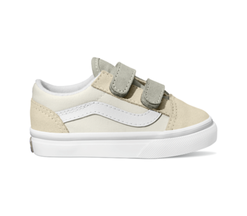 Vans Old Skool V NATURAL BLOCK MULTI/TRUE WHITE