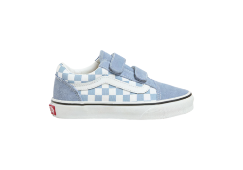 Vans Vans UY Old Skool V COLOR THEORY CHECKERBOARD DUSTY BLUE