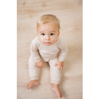 Feetje Summer Special - Wafel Pyjama - Small.Sand