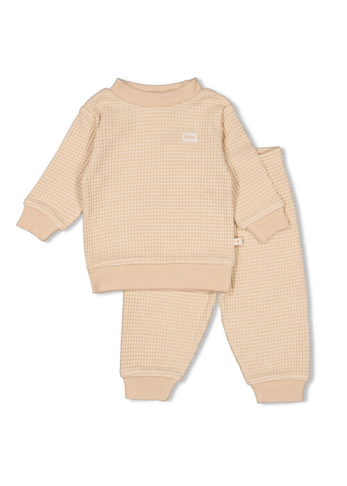 Feetje Feetje Summer Special - Wafel Pyjama - Sand
