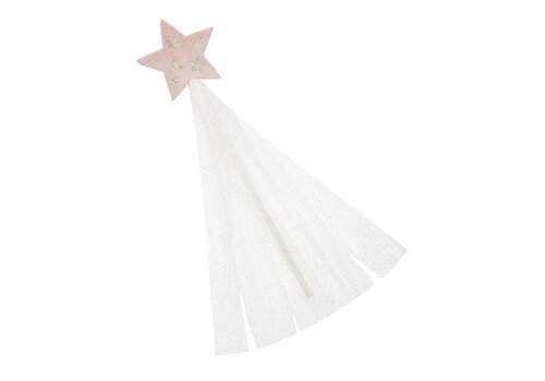 Mimi & Lula MIMI&LULA Stars And Moon Velvet Wand - Pink