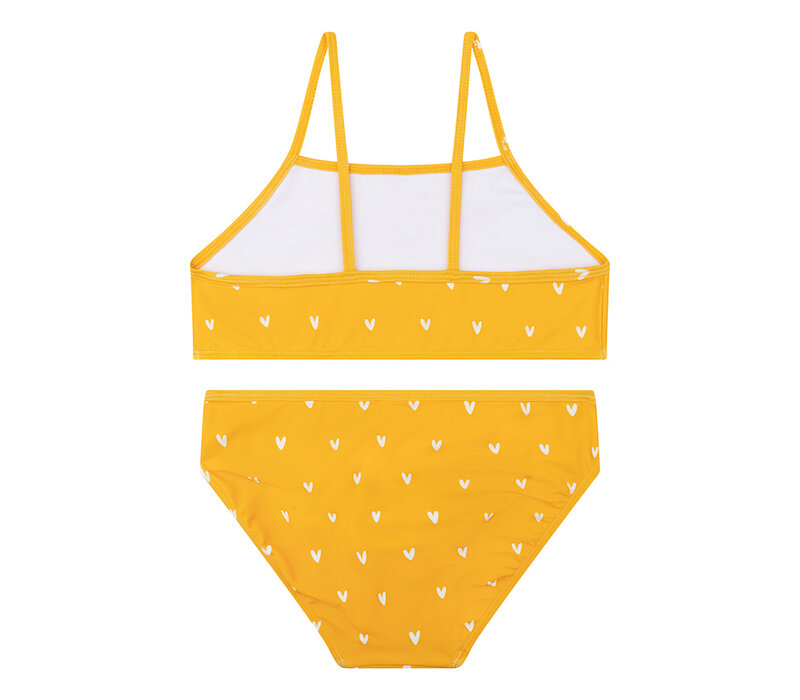 Swim Essentials BIKINI Orange Hearts