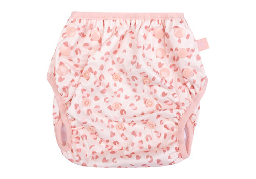 Swim Essentials Swim Essentials SWIMMING DIAPER Old Pink leopard