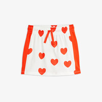 Mini Rodini Hearts aop skirt Red
