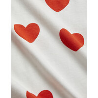 Mini Rodini Hearts aop skirt Red
